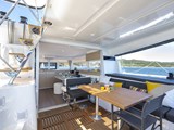Lagoon 43 Cockpit seating